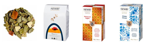  Эксклюзивный чай Newby для лучших ресторанов и отелей мира
